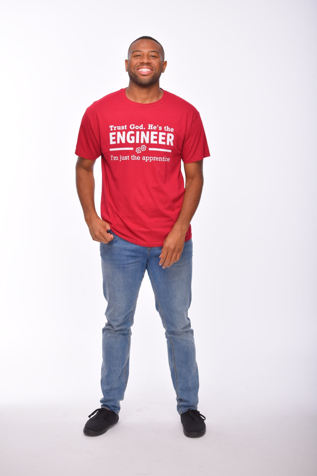 Trust God He is The Engineer Unisex Classic T-Shirt