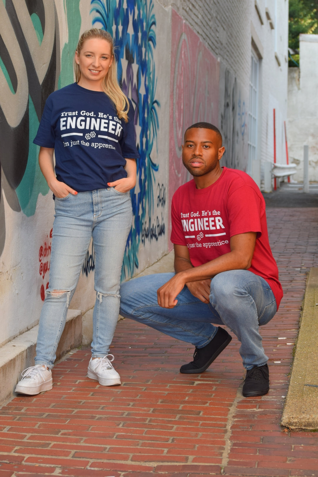 Trust God He is The Engineer Unisex Classic T-Shirt